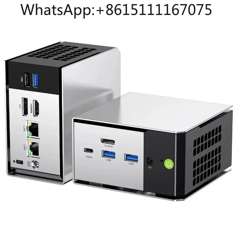 GMKtec M8 Mini PC AMD Ryzen 5 PRO 6650H 6 Core 12 Thread 16GB LPDDR5 1TB SSD Portable Gaming Desktop Workstation Mini Host