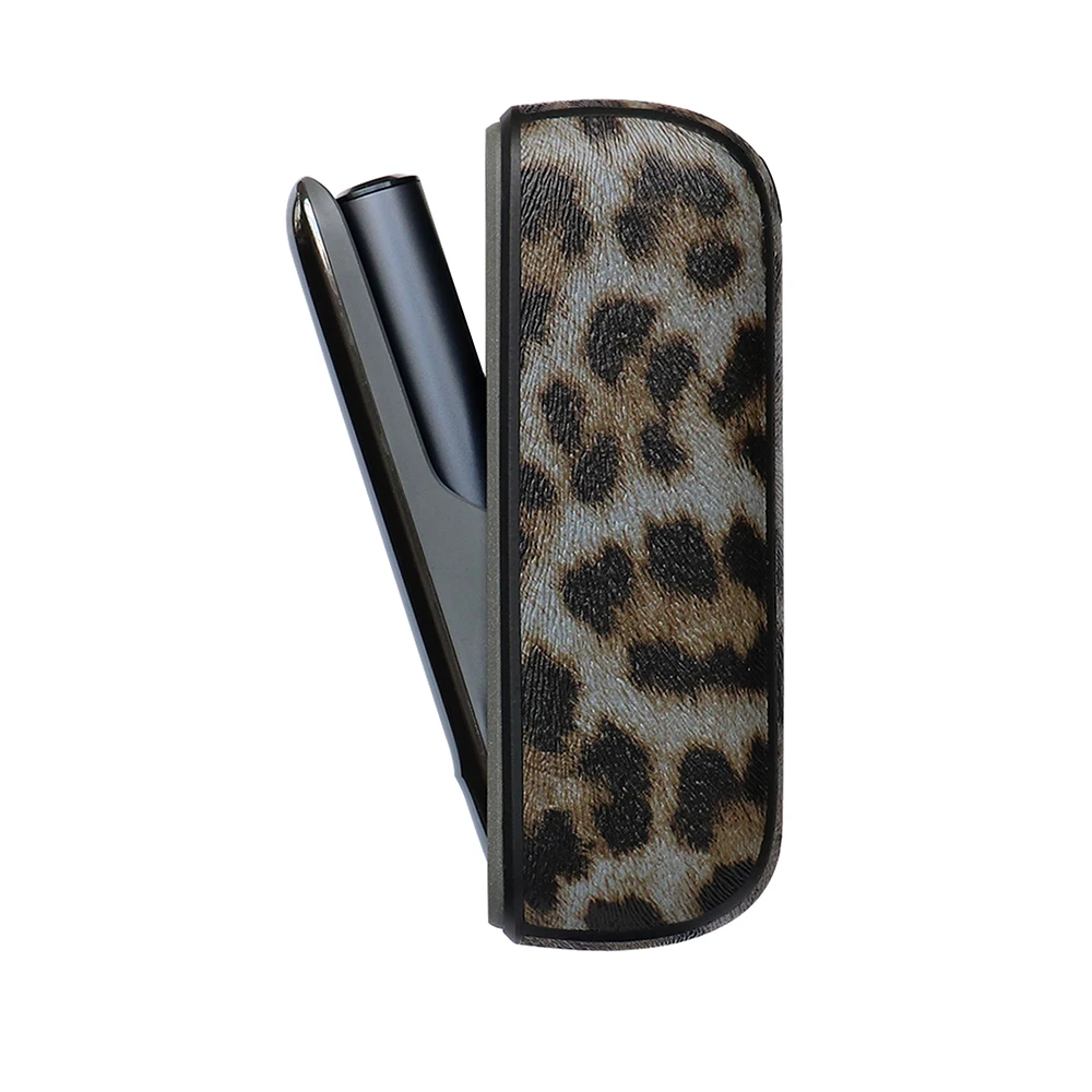 4 Colors Leopard Leather Case for IQOS ILUMA Cover Holder Pouch Protective for IQOS Accessories