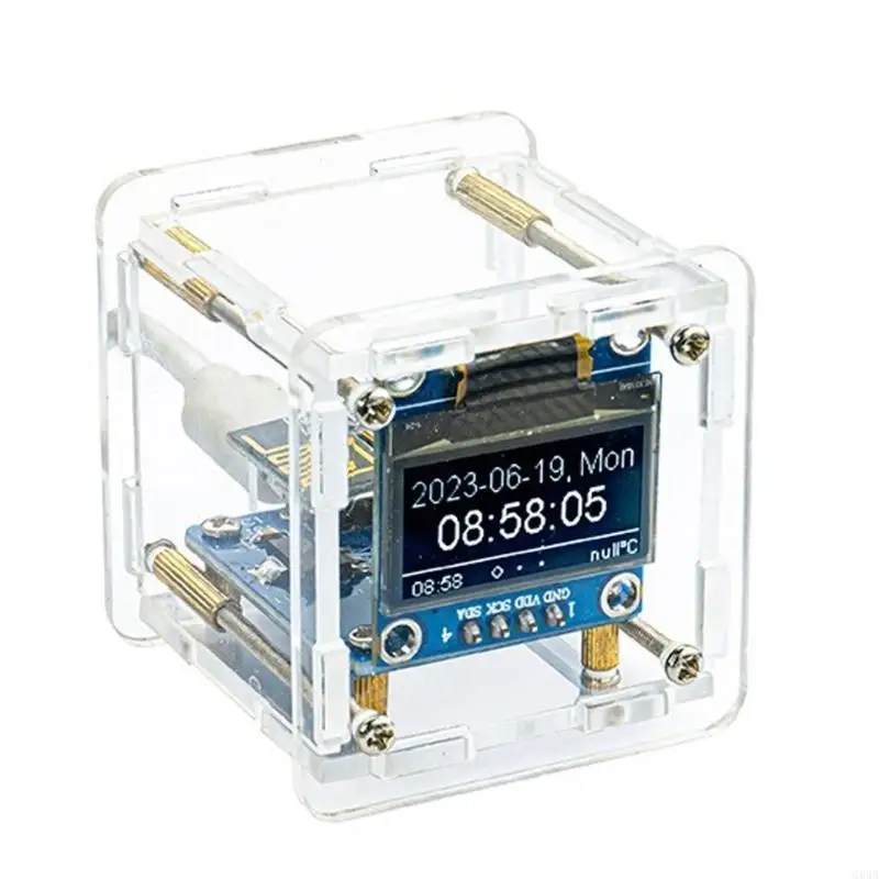 

Акриловая оболочка Wi -Fi Weather Clock Kick комплект цифровой метеорологический комплект Q84A