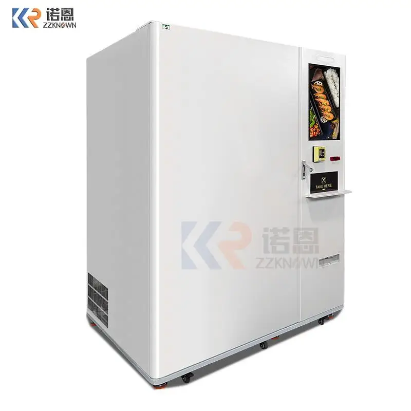 

Hot Sell Frozen Food Vending Machine With Credit Card Reader And Thai Language For Shipping To Thailand