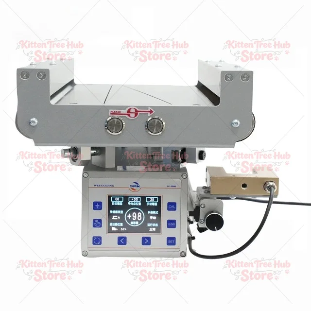 220V All in One Web Guide Centering EPC Web Guide with Adaptive Learning Textile Edge Sensor and Brushless Servo Motor Drive