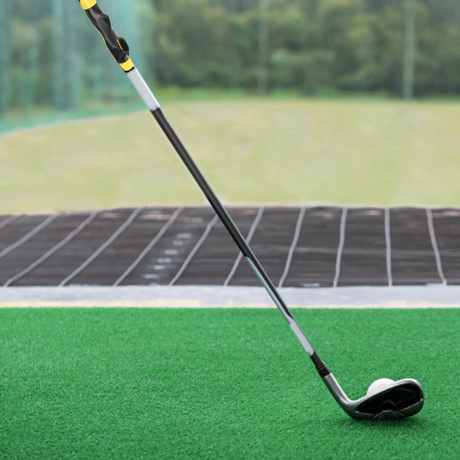 Golf Swing Trainer Compact Putting Aid Golf Alignment Trainer Practice Equipment for Beginners and Professionals Swing