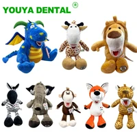 Bonitos muñecos de peluche dentales con dientes, modelo de cepillado de dientes, enseñanza educativa, modelo de estudio, clínica Dental, herramientas de demostración de dentista