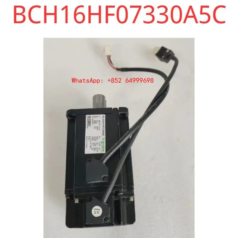 

Second-hand test OK 0.75KW servo motor BCH16HF07330A5C