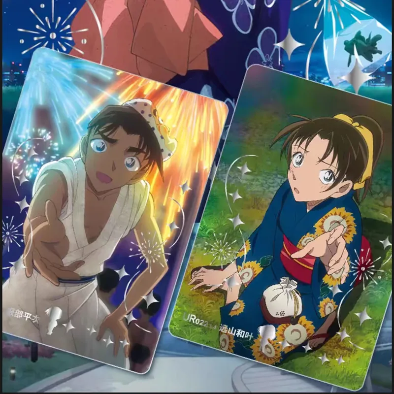 KAYOU Anime Detective Conan Cards Insight Pack Reasoning Hobby Collection Trading Cards Toy For Children\'s Birthday Gifts