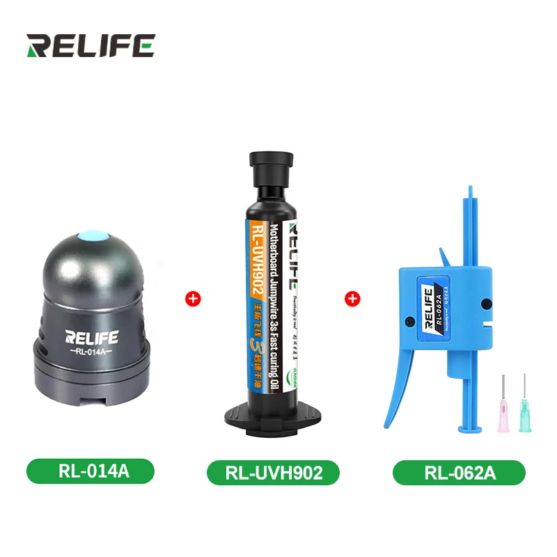 RELIFE RL-UVH902 motherboard jumping wire 3 seconds quick dry oil Jumping wire curing UV-curing Ink Motherboards and Fly-wires