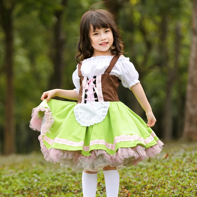 German Beer Festival Clothing Class Activity Performance Clothing Culture and Art Festival Parent Child Dress