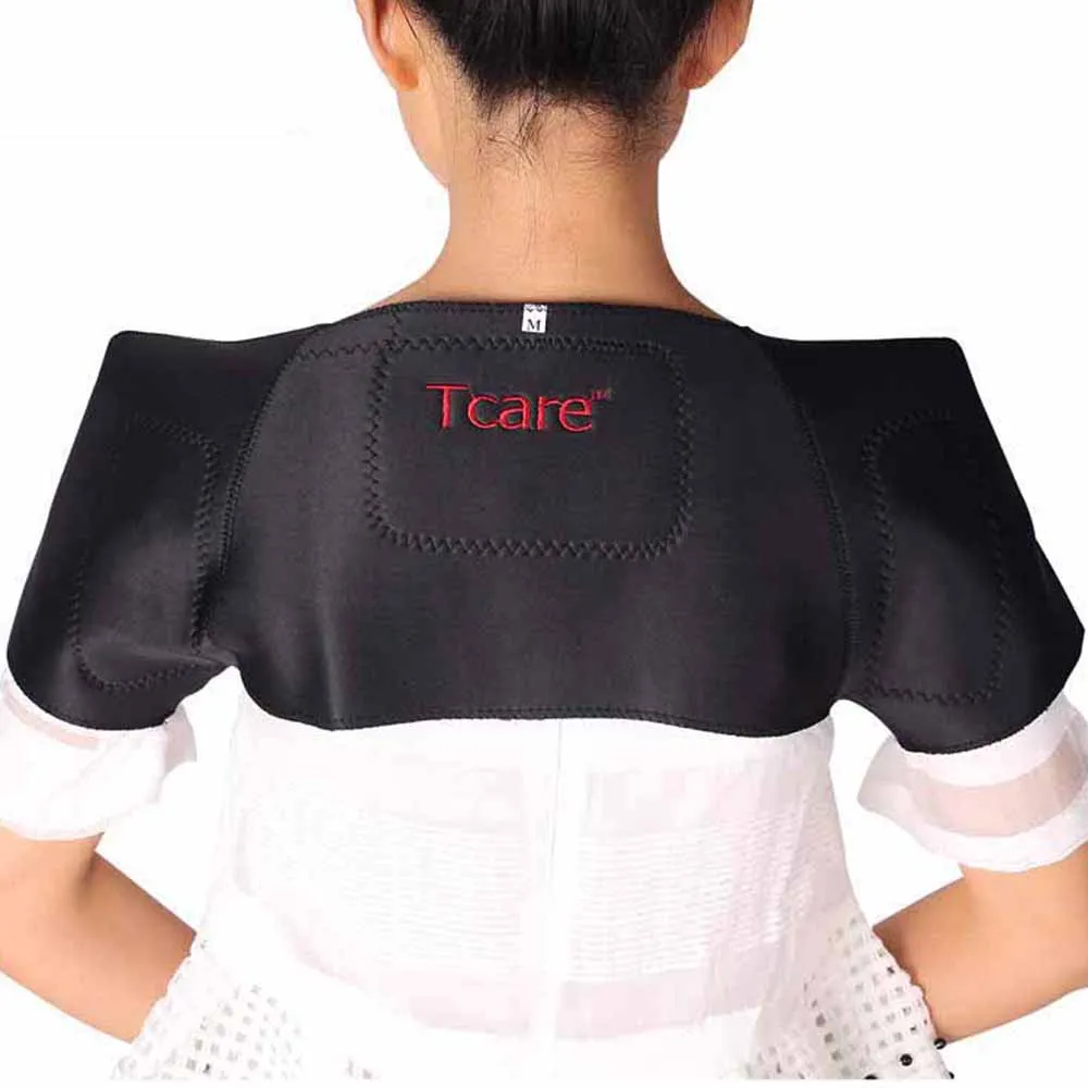 Tourmaline Self-heating Shoulder Back Heat Therapy Pad Shoulder Support Massager Body Muscle Pain Relief Health Care Unisex