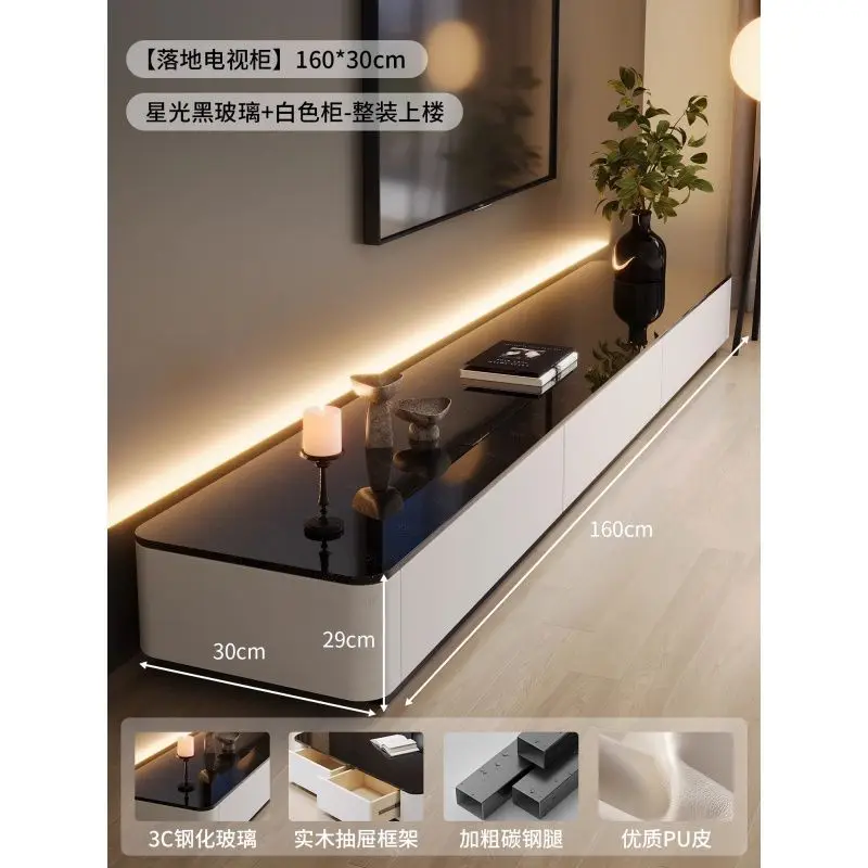 Factory Direct 2026 Top Rated TV Cabinet Coffee Table Floor Solid Wood TV Cabinet