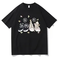 Heartstopper T-Shirt Nick Charlie Shoes Hi Clothes Tops Tees Camiseta  Womens top casual Short Sleeve T-Shirt For Spring & Summe