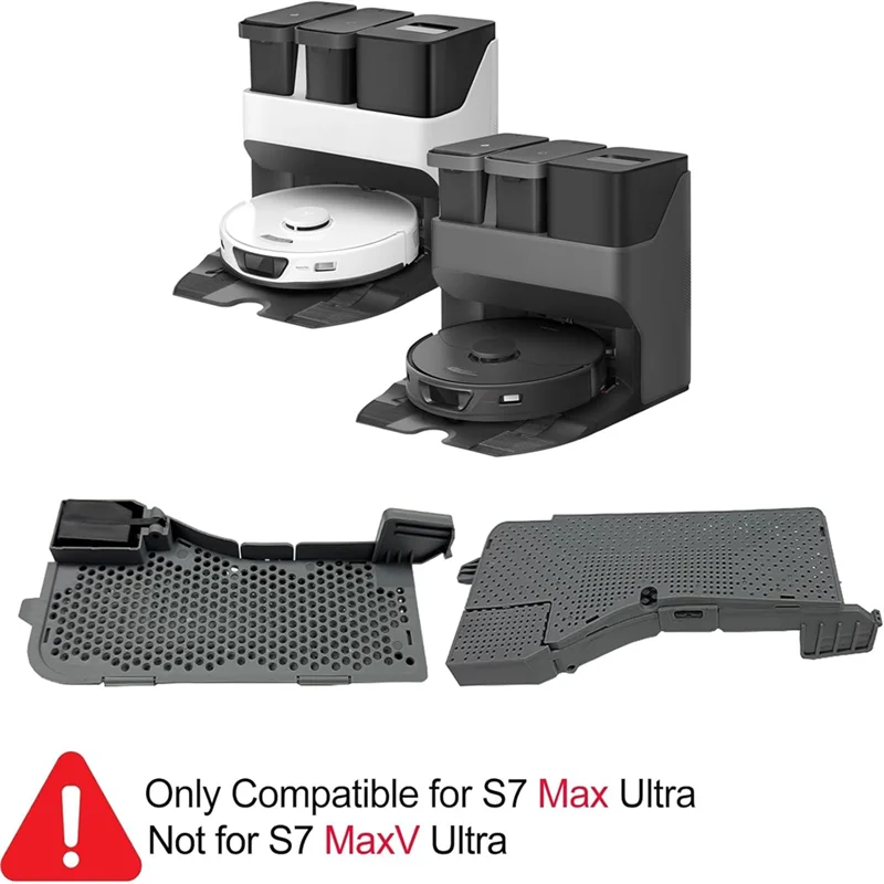 

B47B-для Roborock S7 Pro Ultra Maxv Ultra, аксессуары для робота-пылесоса, мешки для пыли, ткань для швабры, фильтр Hepa, основные боковые щетки