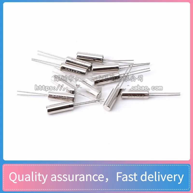 10pcs Cylindrical type 2*6mm 32.768KHZ quartz crystal 32768 Passive crystal oscillator