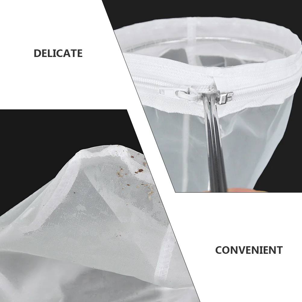 

1 set Filter Bag With Handle Reusable Coffee Filter Bag Milk Tea Cloth Strainer For Loose Tea Herbs Spices Filtering