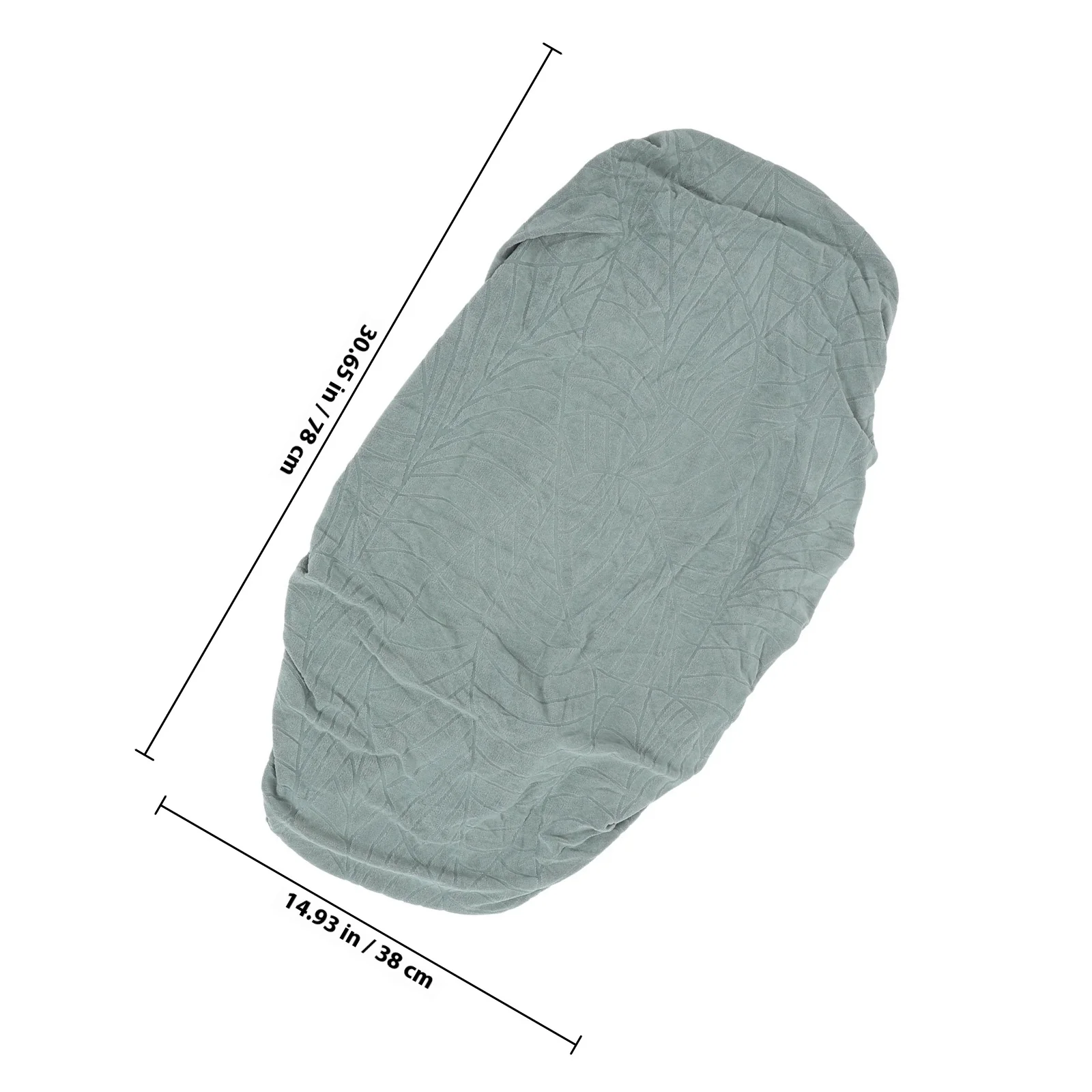 غطاء وسادة فناء كبير جدًا بديل غطاء أثاث خارجي مقاوم للماء للطاولة والكراسي بتصميم مرن مقاوم للرياح #3