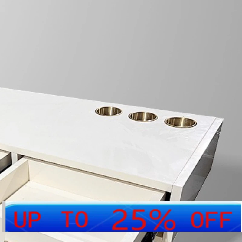 

LH solid wood dresser bedroom small apartment mini simple makeup table storage makeup table