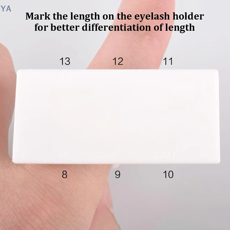 Eyelash Splitter Nail Art Tattoo Glue Pallet Holder Eyelash Extension Rings Stand Adhesive Pigment Holders Finger Beauty Tools