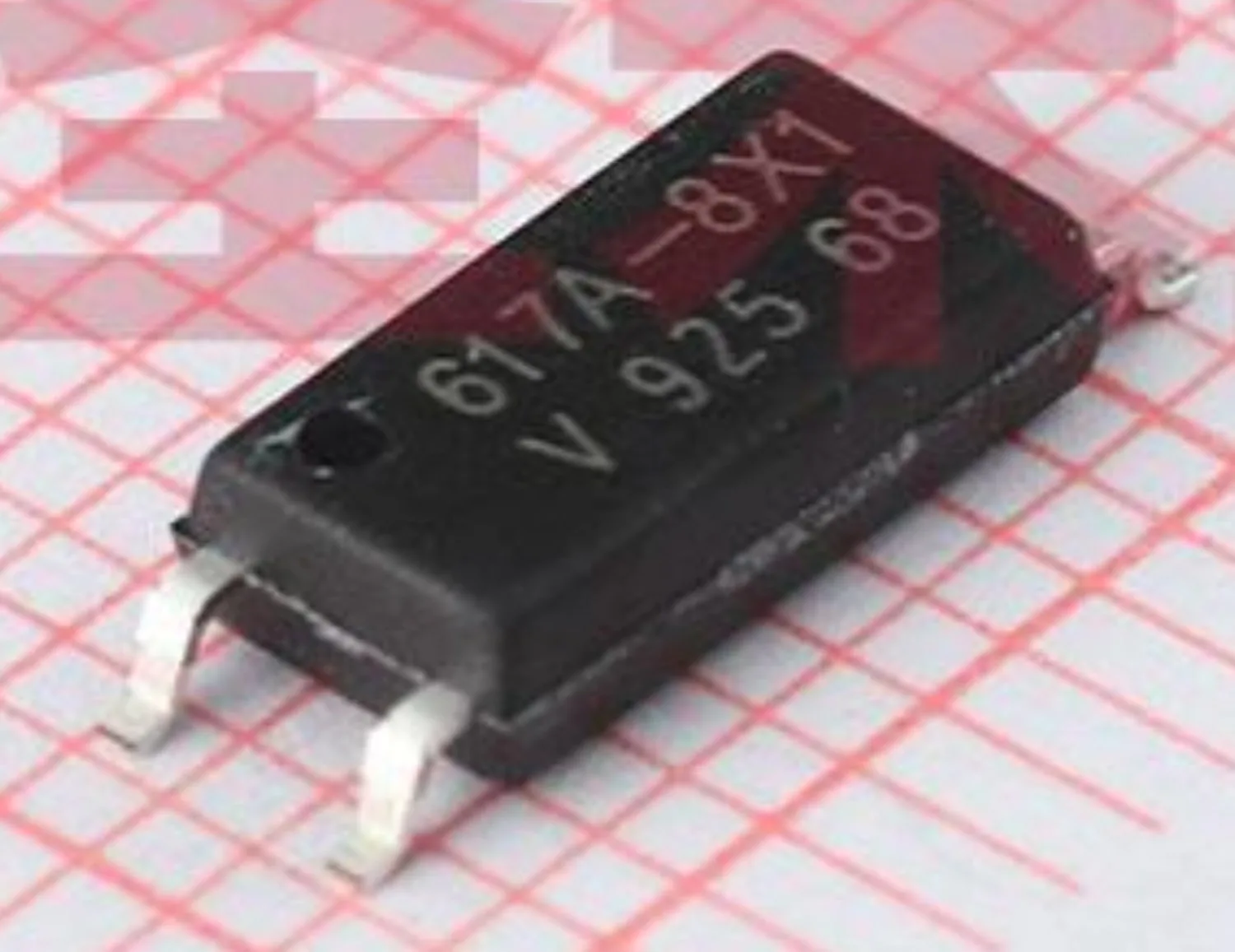 10PCS Original,Optocoupler,PhototransistorOutput,Long Creepage Mini-Flat Package，5000VRMS，1.16V，50mALSOP-4-2.54mm：VOL617A-8X001T