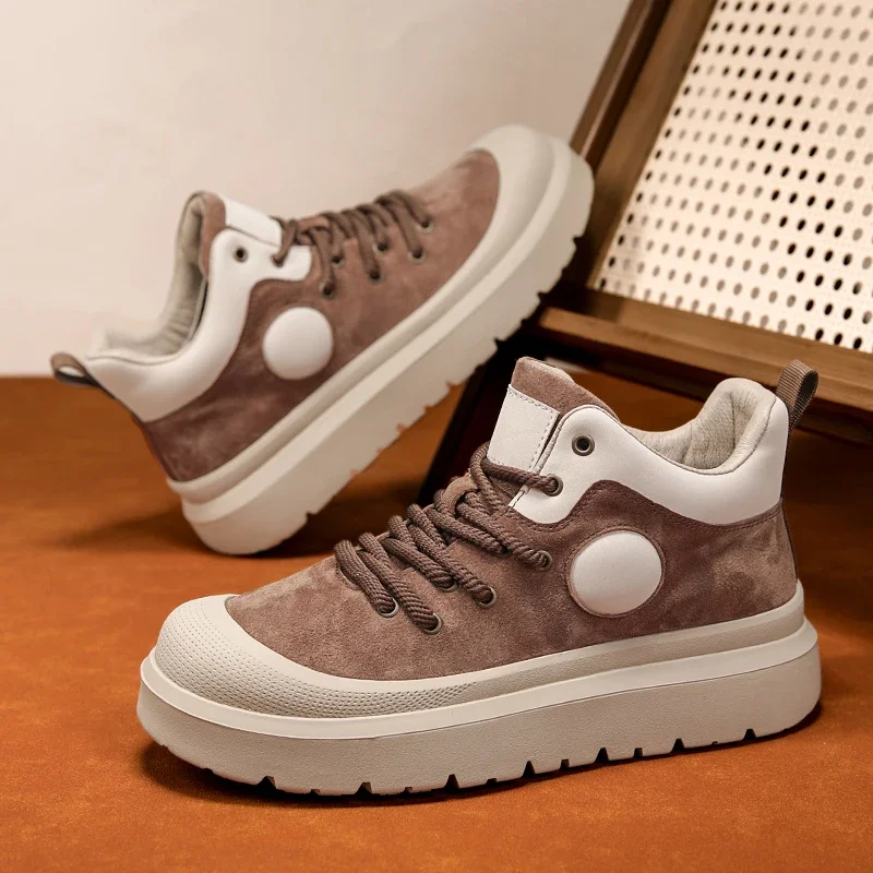 

Spring and Autumn Men's Casual Shoes, Leather Men's Shoes, Outdoor Sports Shoes, Street Sneakers, Work Shoes, Men's Shoes