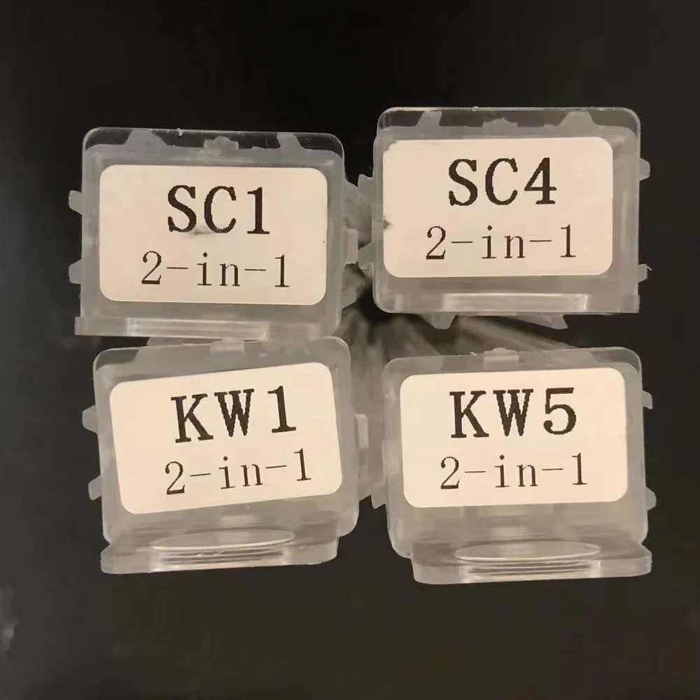 Lishi 2 in 1 strumenti SC1 SC4 KW1 KW5 SS002 Strumento 2in1 per serratura a 5 pin 6 pin