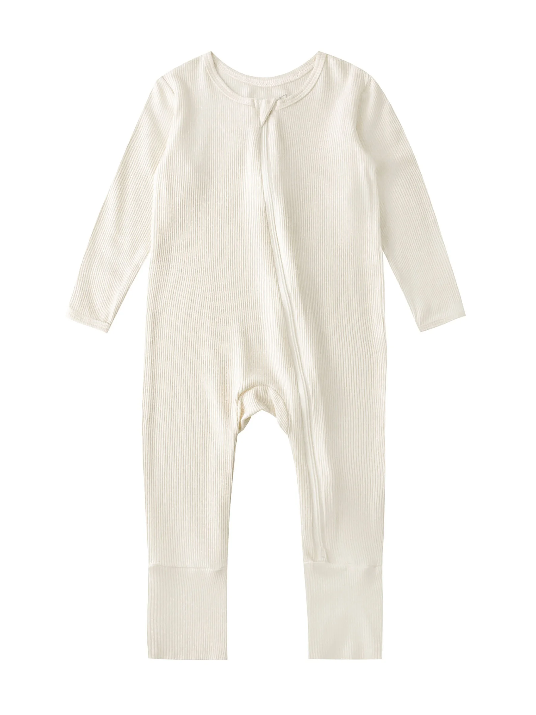 Ultra-Soft Bamboo Baby Onesies | Eco-Friendly & Hypoallergenic Unisex Jumpsuit for Sleeping & Play | Gentle on Sensitive Skin, N