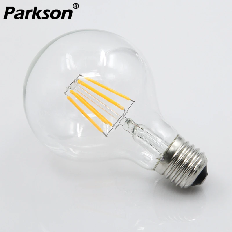 

Светодиодная лампа G80 8 Вт 6 Вт 4 Вт 220 В Теплый белый светодиодный светильник в стиле ретро Прозрачная стеклянная лампа Энергосберегающие лампы для настольной лампы Потолочное освещение