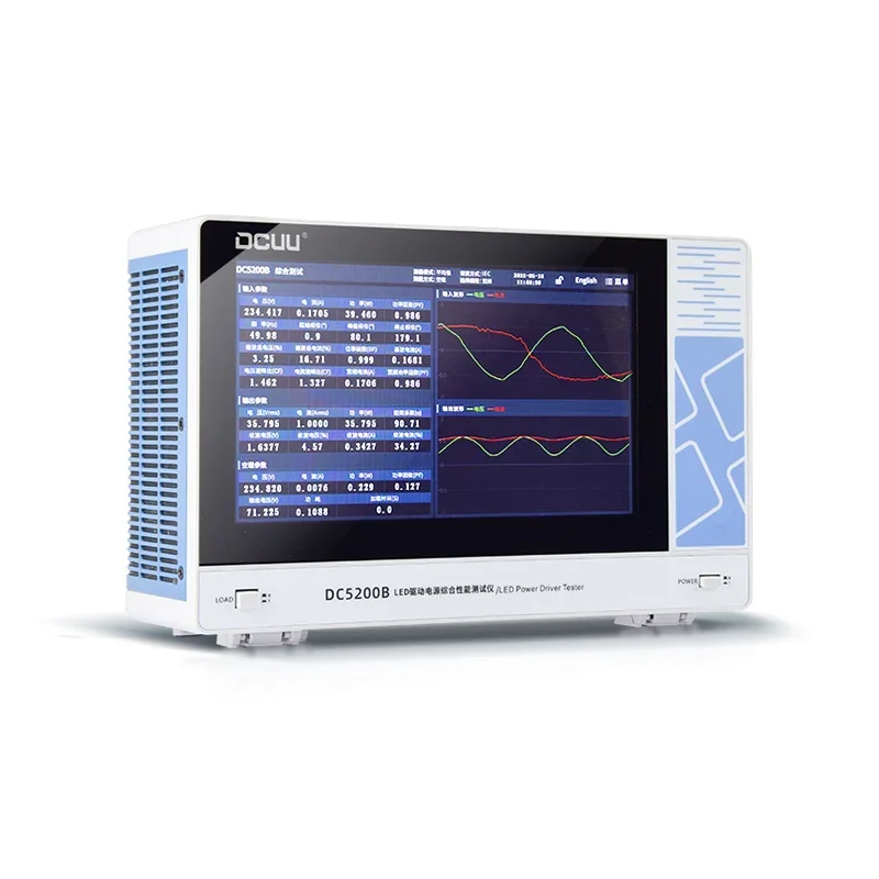 

LED driver power comprehensive tester DC5200B total harmonic ripple peak power