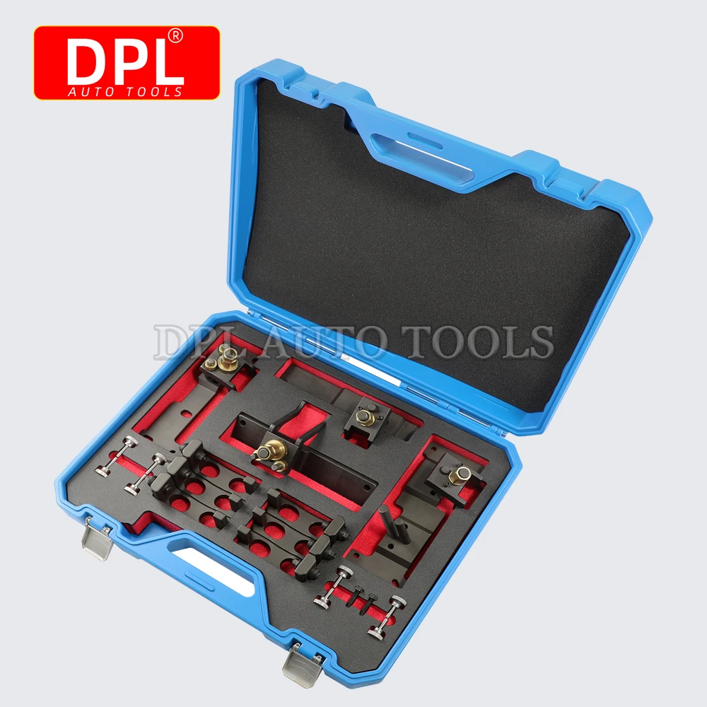 For BMW N51 N52 N53 N54 N54T N55 B58 Exhaust Camshaft Removal & Installation Tool Master Kit with Bearing Strip Fixture