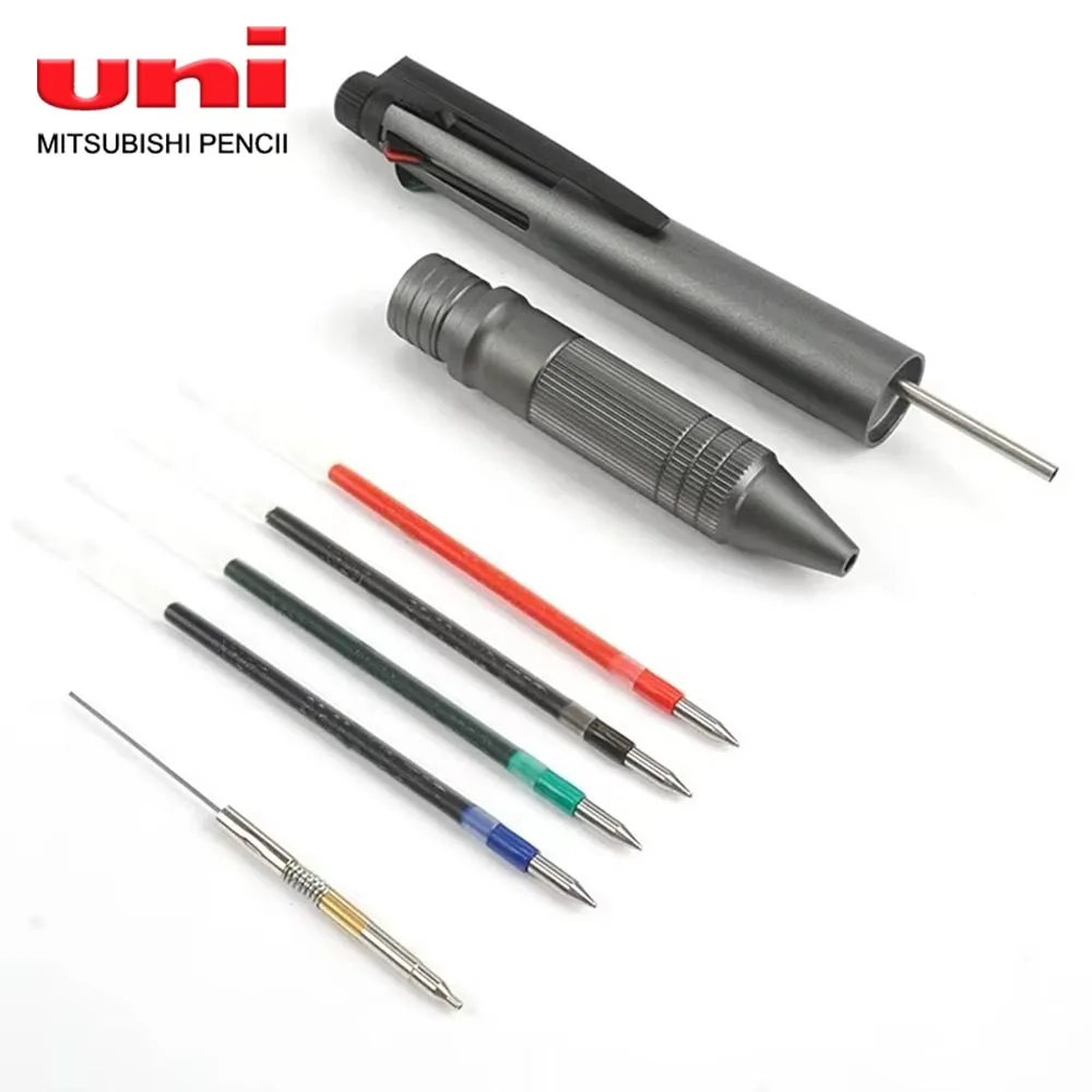 Japan UNI Jetstream Multifunctional Pen 5 in 1 Ballpoint Pen/Mechanical Pencil MSXE5-2000A  0.5mm Stationery School Supplies