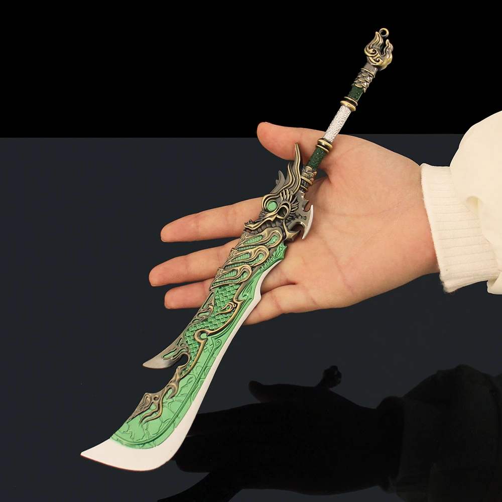 30 cm Naraka: Bladepoint Arma Longpan Spada Spada Gioco Periferico Metallo Samurai Spada Arma Modello Portachiavi Regalo Giocattoli Ragazzi