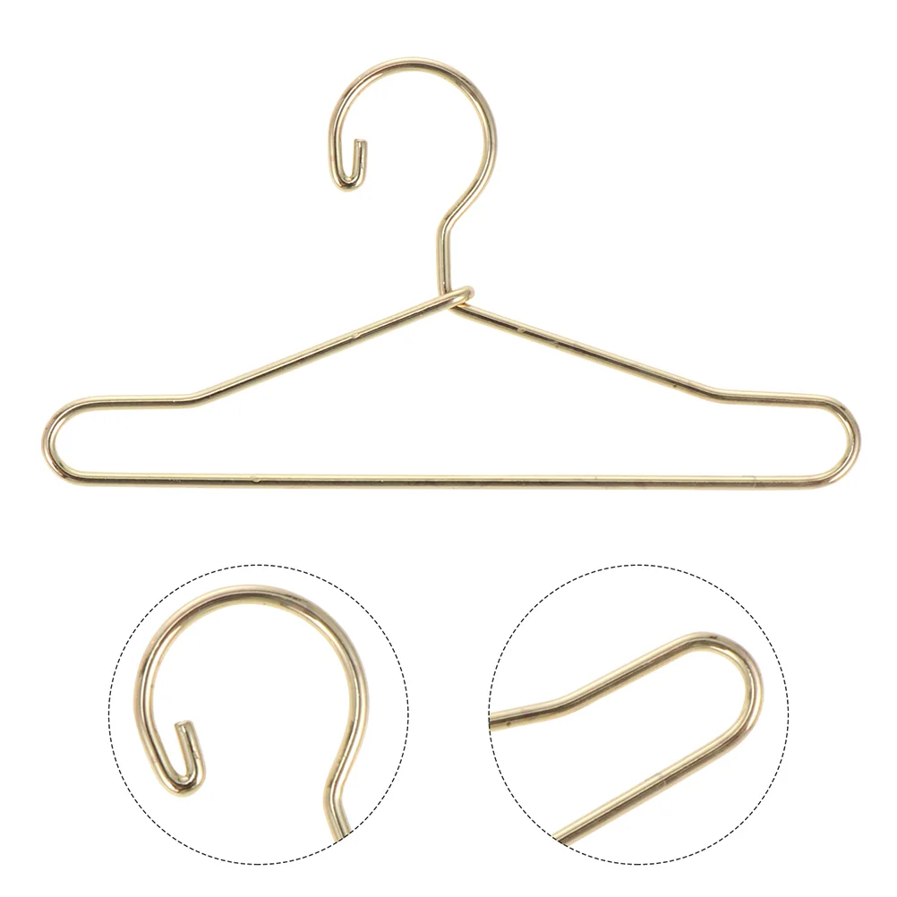 20-delige mini-hanger kleerhangers huisaccessoire voor baby metalen outfit miniatuur kleine kleding