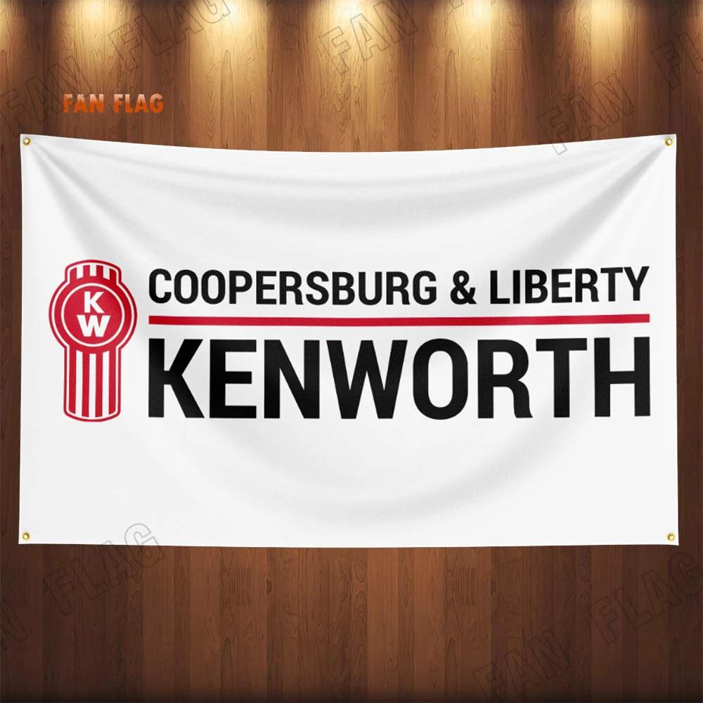 3x5ft Kenworths Racing Car Flag Banner For Car Racing Decoration Poster Tapestry Polyester Outdoor Home