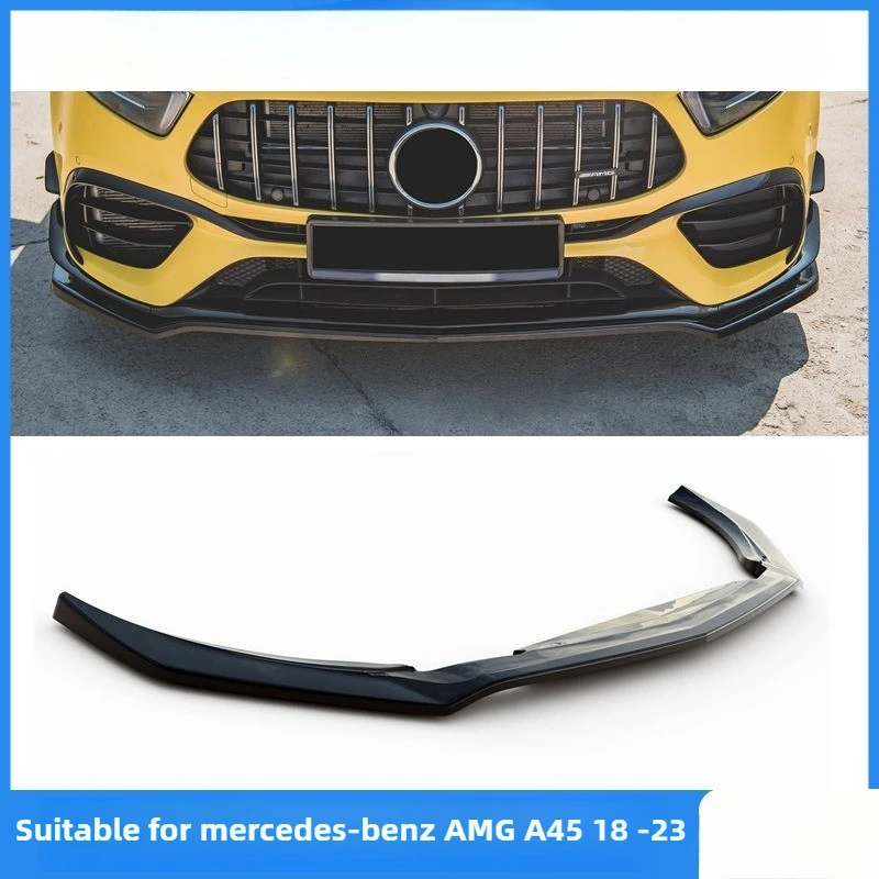 

Suitable for Benz AMG A45 Front Lip 18-23 Bumper spoiler diffuser body kit