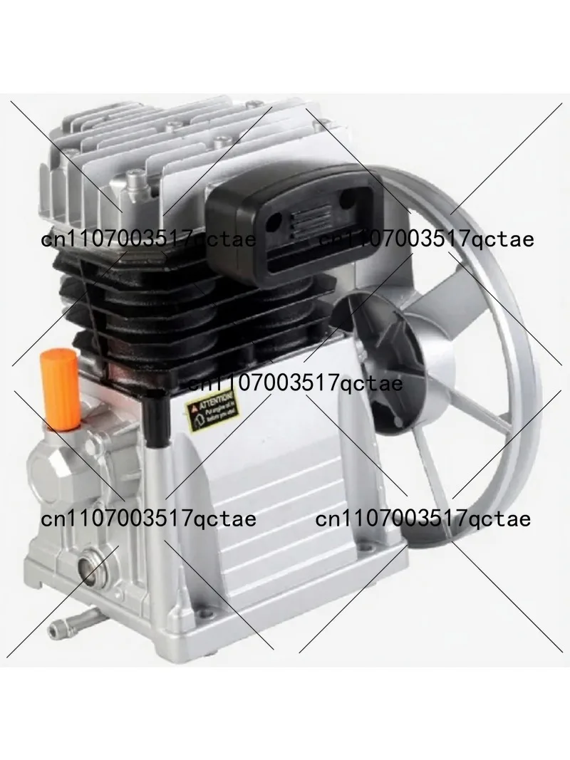 Double Cylinder Air Compressor Pump Head Assembly for Woodworking, Painting, Home Use