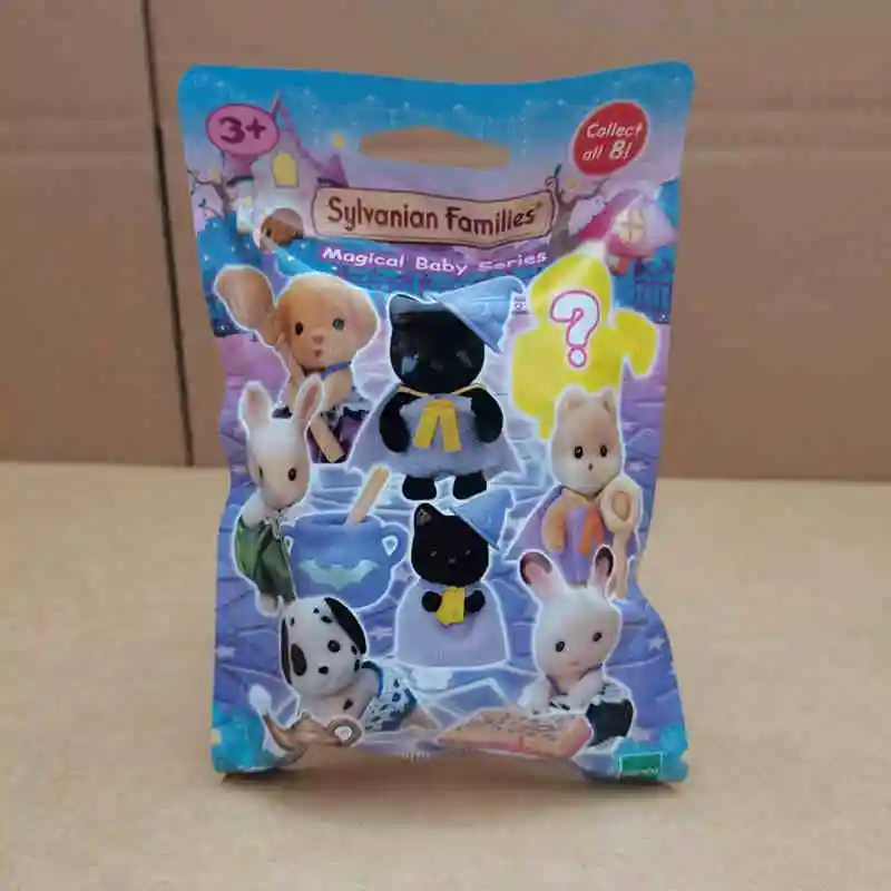 Sylvanian Families Blind Box Baby Mini Figure Magic Baby Forest Family Mystery Box Borsa fortunata Regali di compleanno carini per i bambini