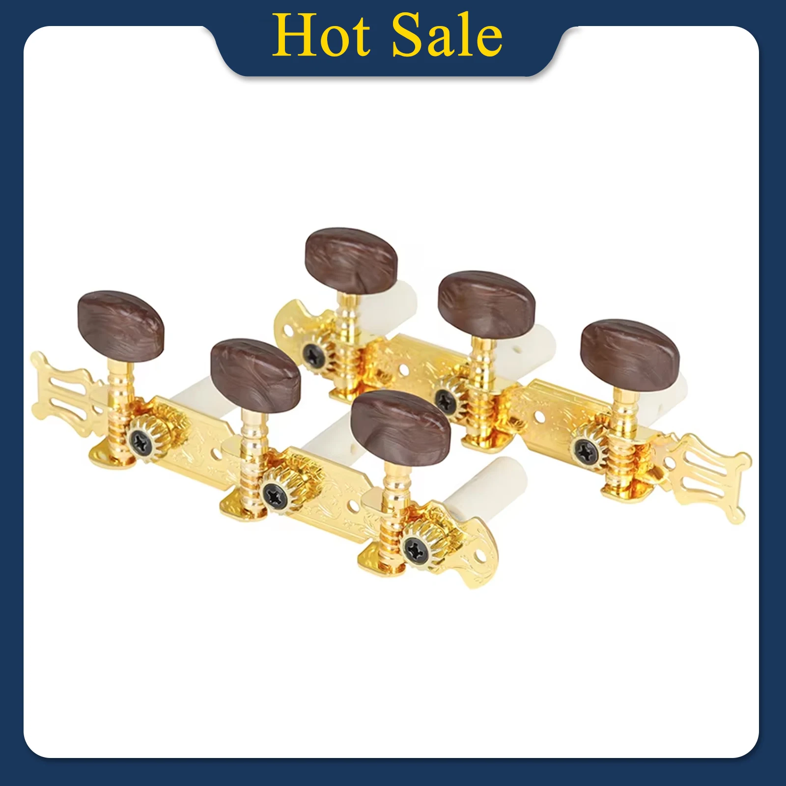 IRIN 3L3R Guitar Tuning Pegs For Folk Guitar Tuners Machine Head Metal Tuning Pegs Timbre Stringed Instrument Accessories