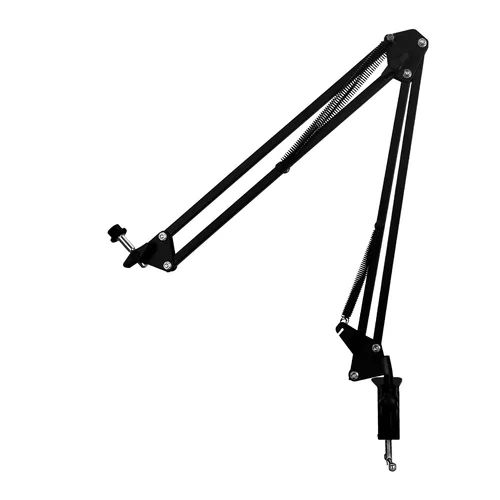 Soporte de brazo de tijera con brazo de suspensión de micrófono ajustable para K669 K670 K658 K678 K690, soporte de micrófono compacto para transmisión