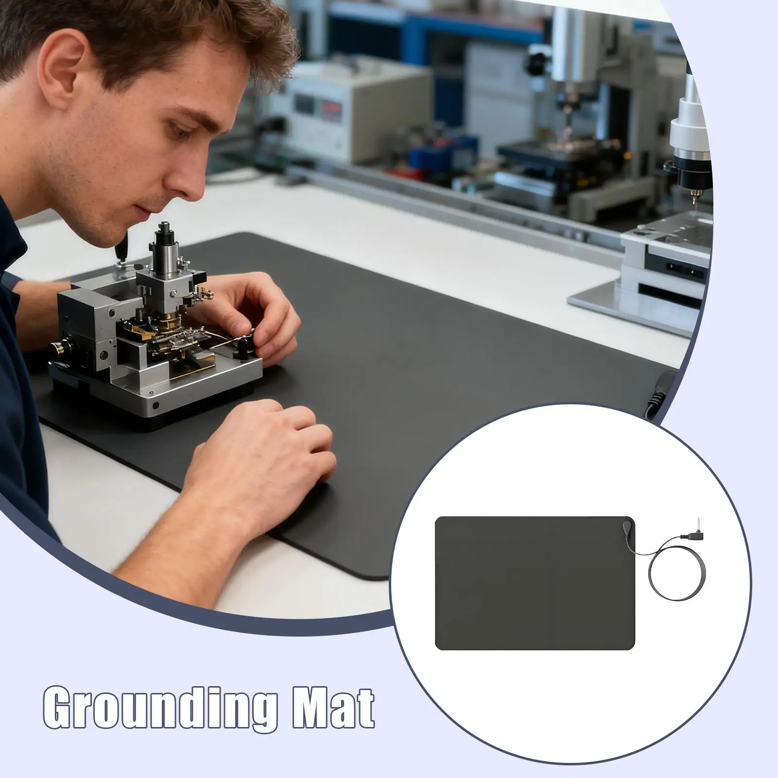 

Grounding Pads For Feet Anti Static Body Relief Device Anti Static Grounding Mat For Balance Mood Overall Health Travel Sleeping