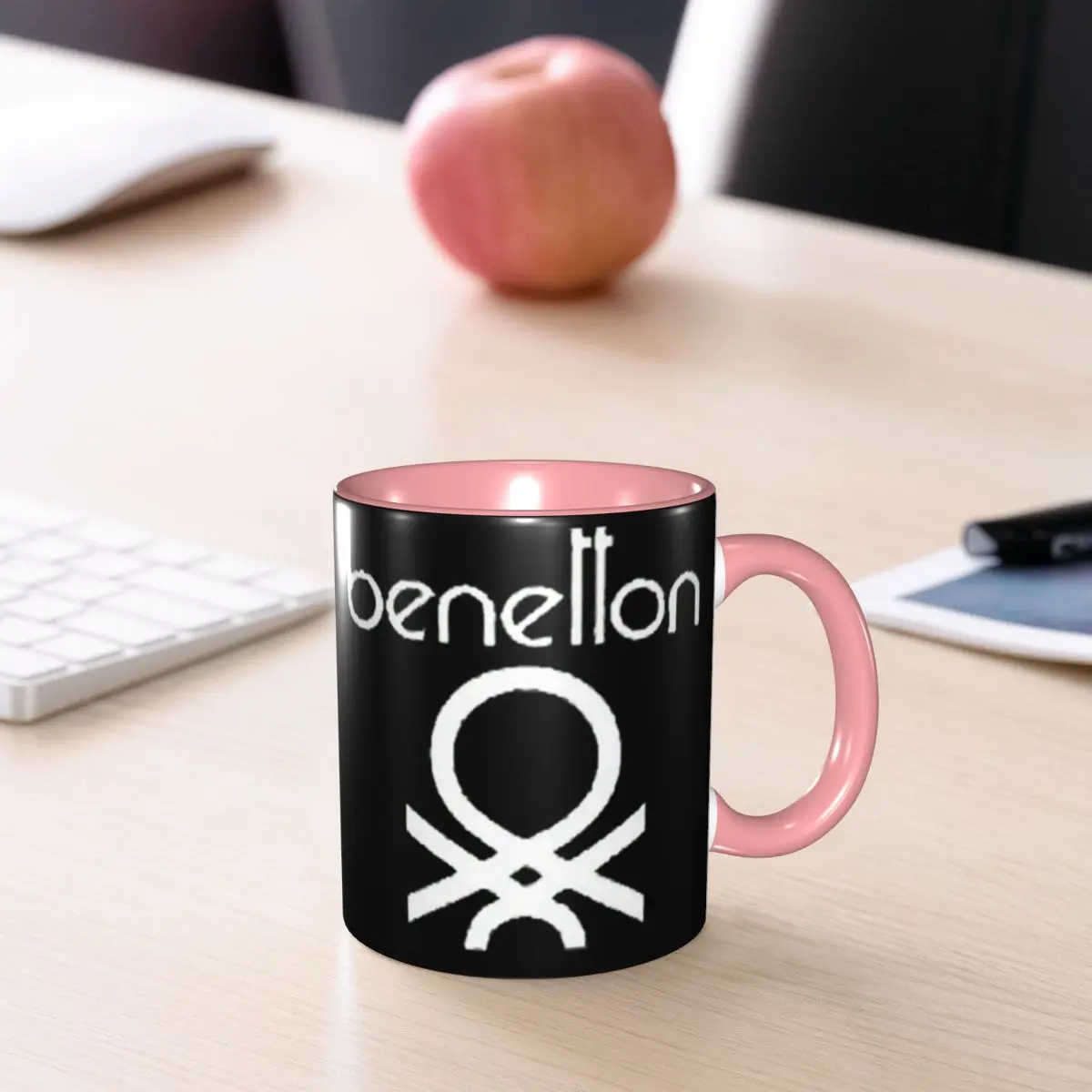 Benetton Formula Team 80s Collection Mug Funny Ceramic Coffee Cups Tea Mugs Milk Cup Drinkware Gift for Woman Man