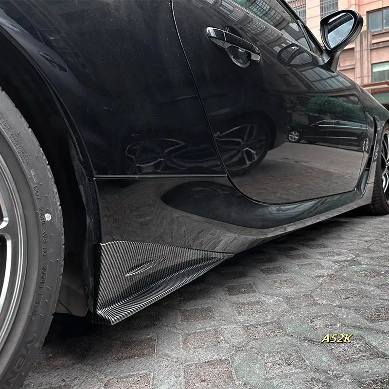 

Side Skirt Splitter For Toyota GR86 Subaru BRZ 2022-2025 Side Skirt Rocker Splitters Winglet Wings Canard Diffuser