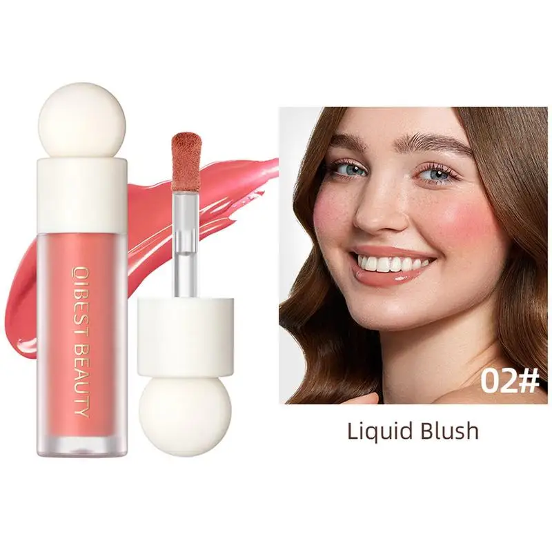 Blush liquide pour joues, fard à joues, surbrillance, contour, multifonction, maquillage du visage, améliorer la peau du visage, document de forme léger