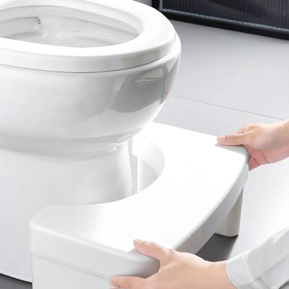 Bathroom Toilet Footrest Ergonomic Posture Correction Stool Anti Slip Foot Stool For Kids Adult Home Restroom Seat