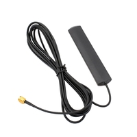 4G GSM Antenna 700-2600MHz Glued Strip Patch SMA Male Connector Aerial 3M Adhesive Cable for Car Wifi Router Signal Booster Tool