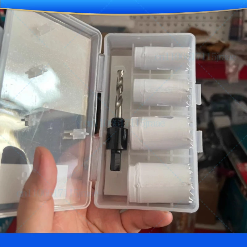 

For Makita hole opener D-33641 Porous, 22mm, 25mm, 29mm, 32mm hole saw set for woodworking metal