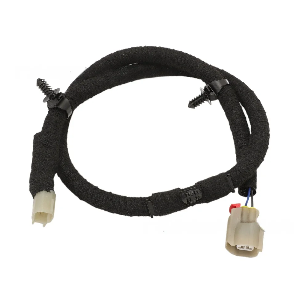 2pcs Rear Trunk Lighting Wiring Harness For Ford 2021 2022 2023 2024 RL3Z14A411C ML3Z14A411D Black ABS Cable Pair
