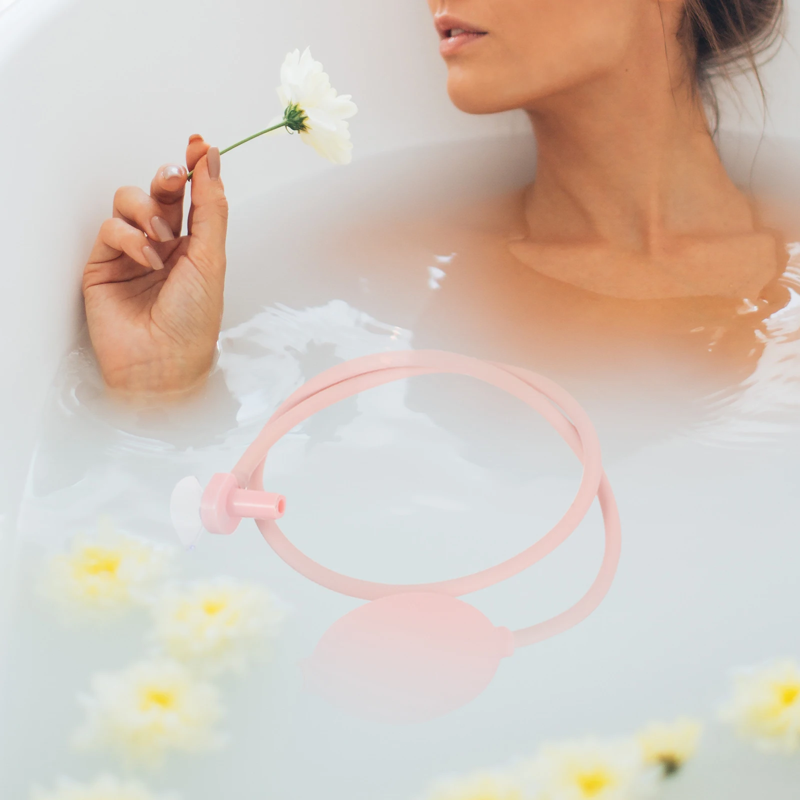 

Bidet Flusher Sitz Bath Clean Vaginal Pink Bathroom Accessories Women Cleaner for Pregnant Woman