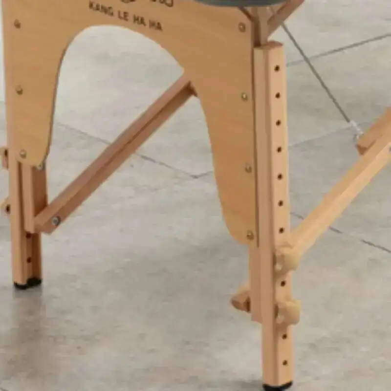 

Knead Face Folding Massage Bed Spa Wooden Bathroom Massage Table Speciality Adjust Lettino Estetista Salon Furniture RR50MB