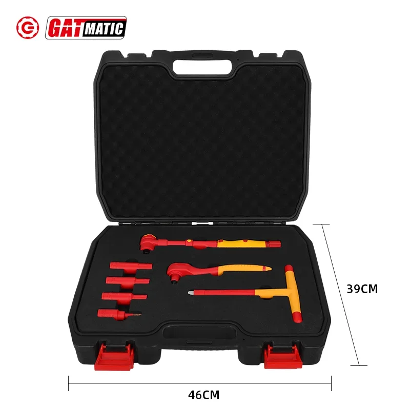 Insulation Wrench Socket Car Repair New Energy Electric Vehicle Insulated Standard Tool Set