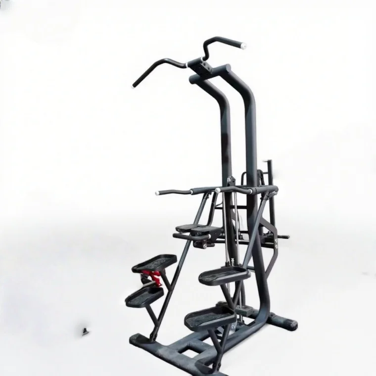 Assist Dip Chin Commercial Gym Fitness Equipment Heavy Duty Vertical Knee Raise Machine Assist Dip Chin up Machine