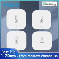 Aqara-Capteur intelligent de température, humidité et pression atmosphérique, Zigbee, fonctionne avec Aqara Gateway airies pour Mi Home