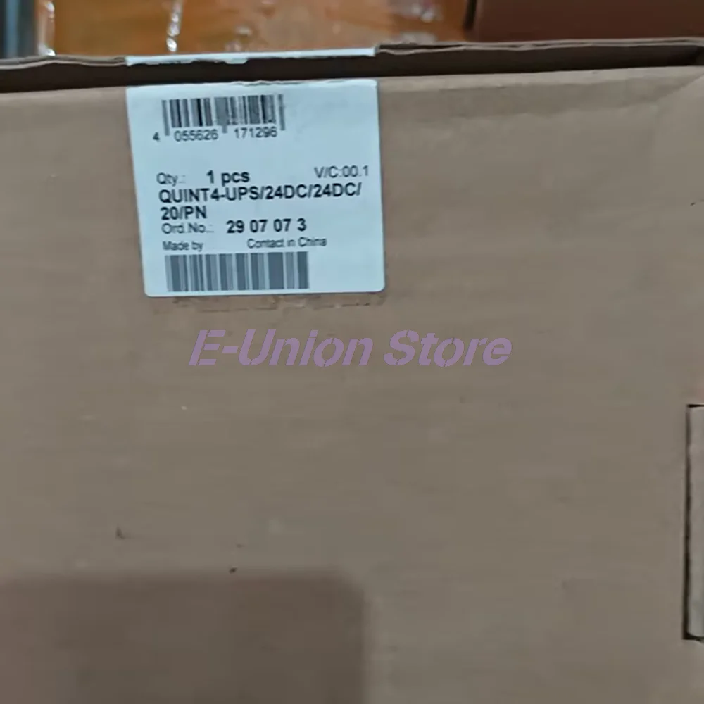 

2907073 QUINT4-UPS/24DC/24DC/20/PN For Phoenix UPS 24VDC/20A RJ45 Uninterruptible Power Supply